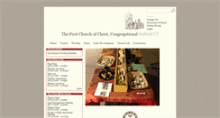 Desktop Screenshot of firstchurchsuffield.org